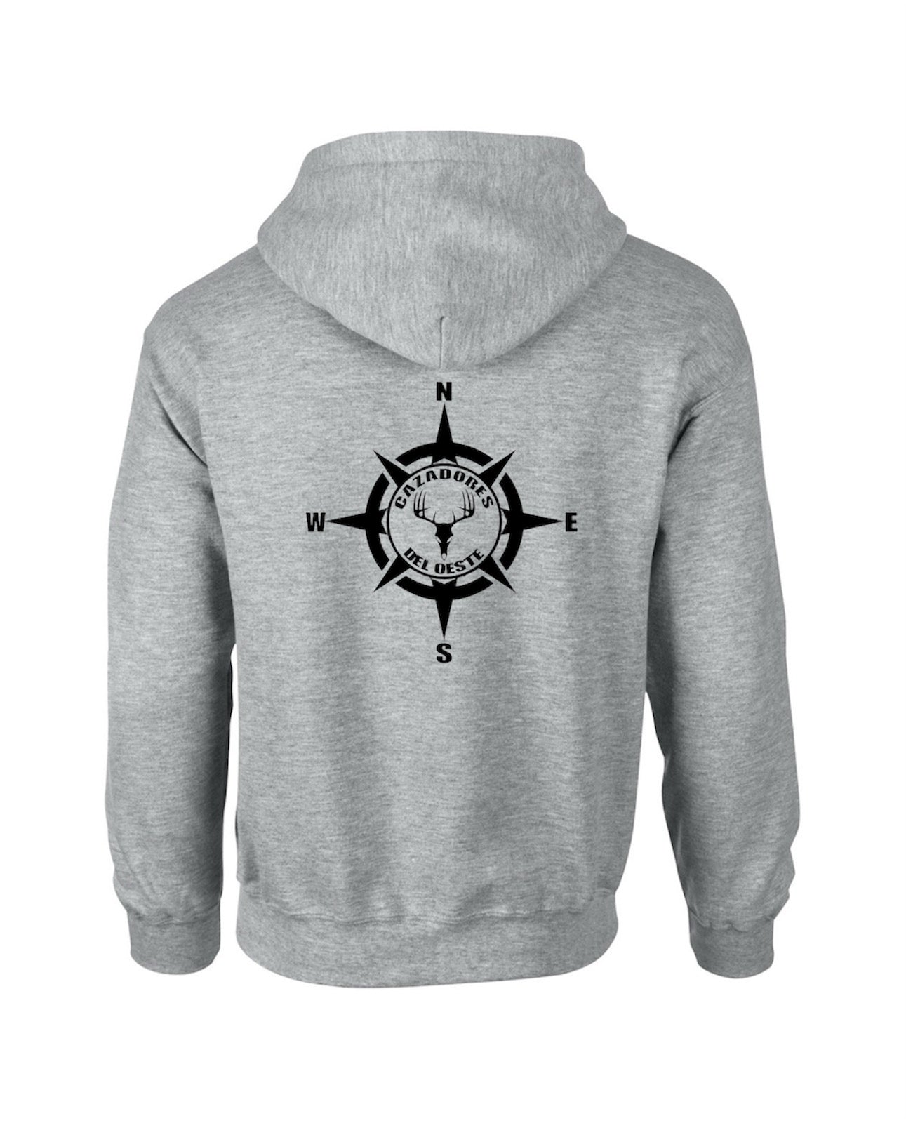 Cazadores del Oeste Hoodie- SPORT GREY