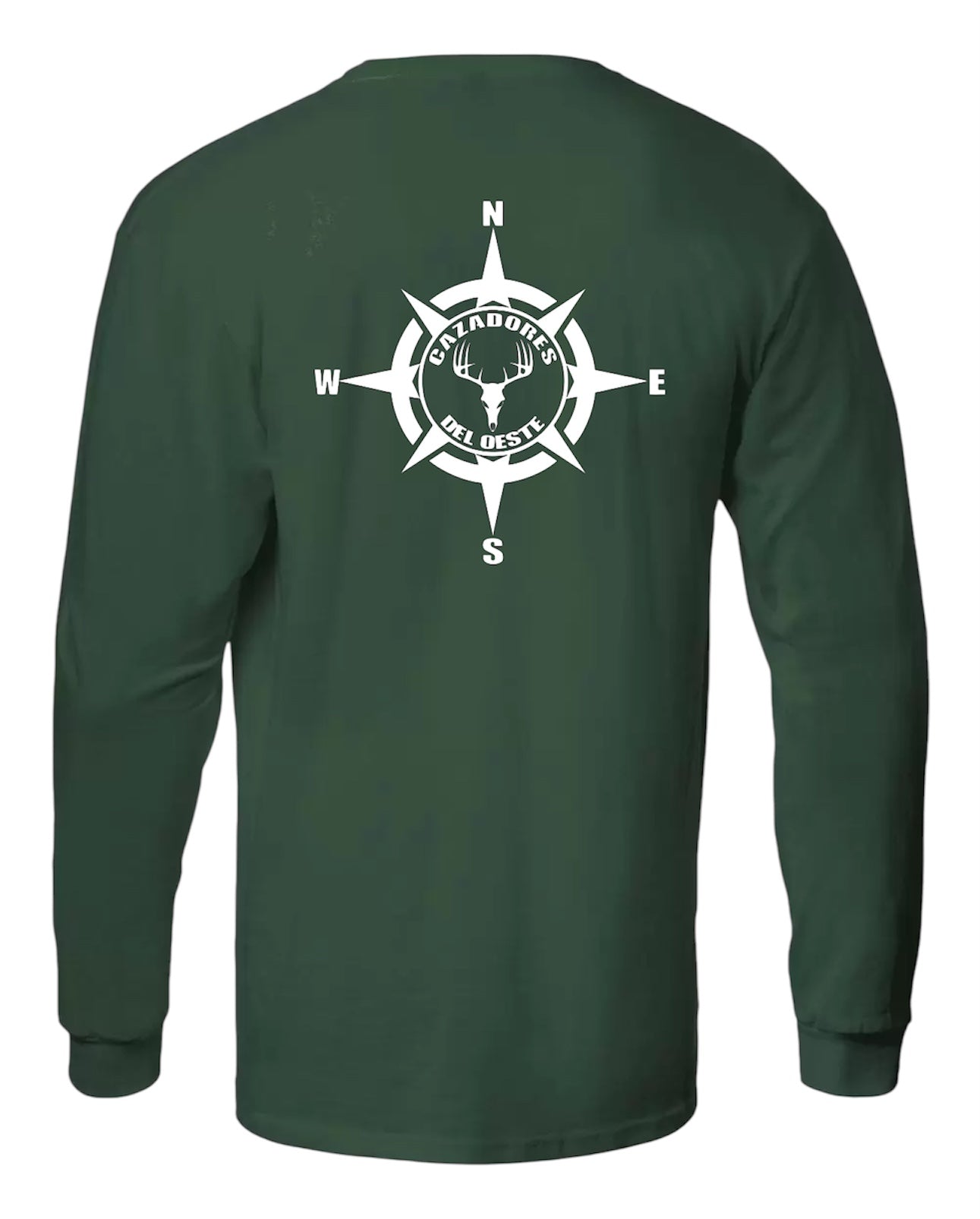 Cazadores Del Oeste Manga Larga- VERDE CAZADOR