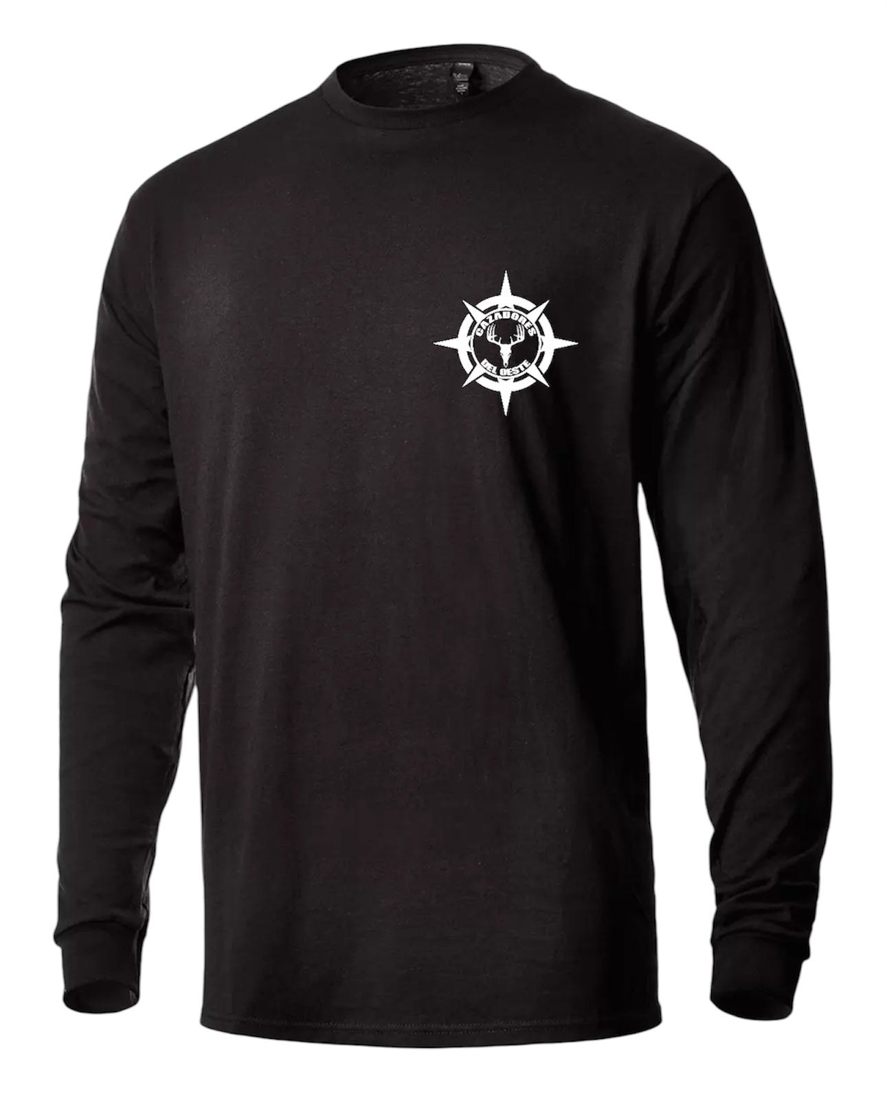 Cazadores Del Oeste Manga Larga- NEGRO