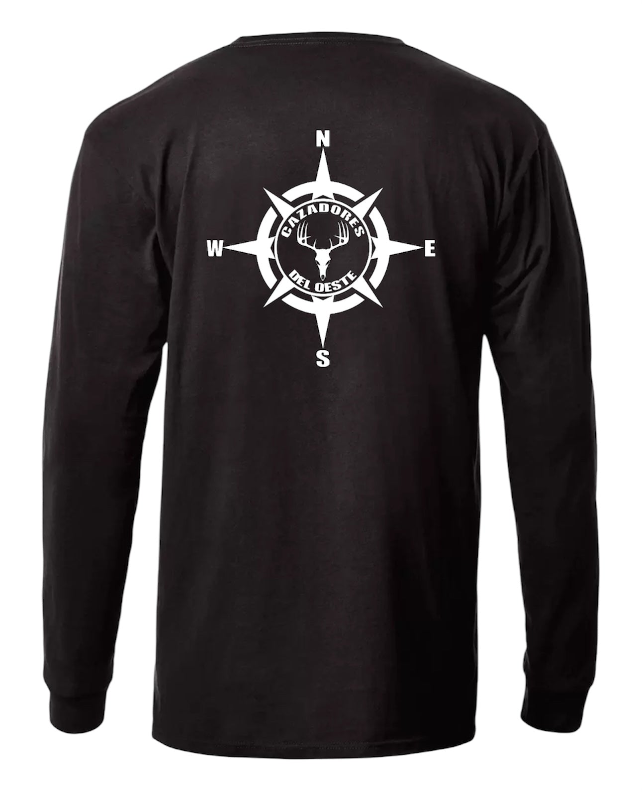 Cazadores Del Oeste Manga Larga- NEGRO
