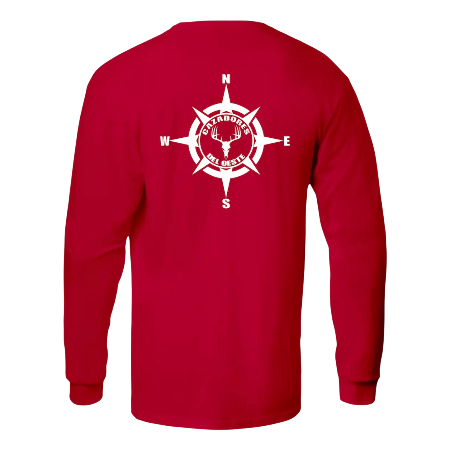 Cazadores Del Oeste Manga Larga- ROJO